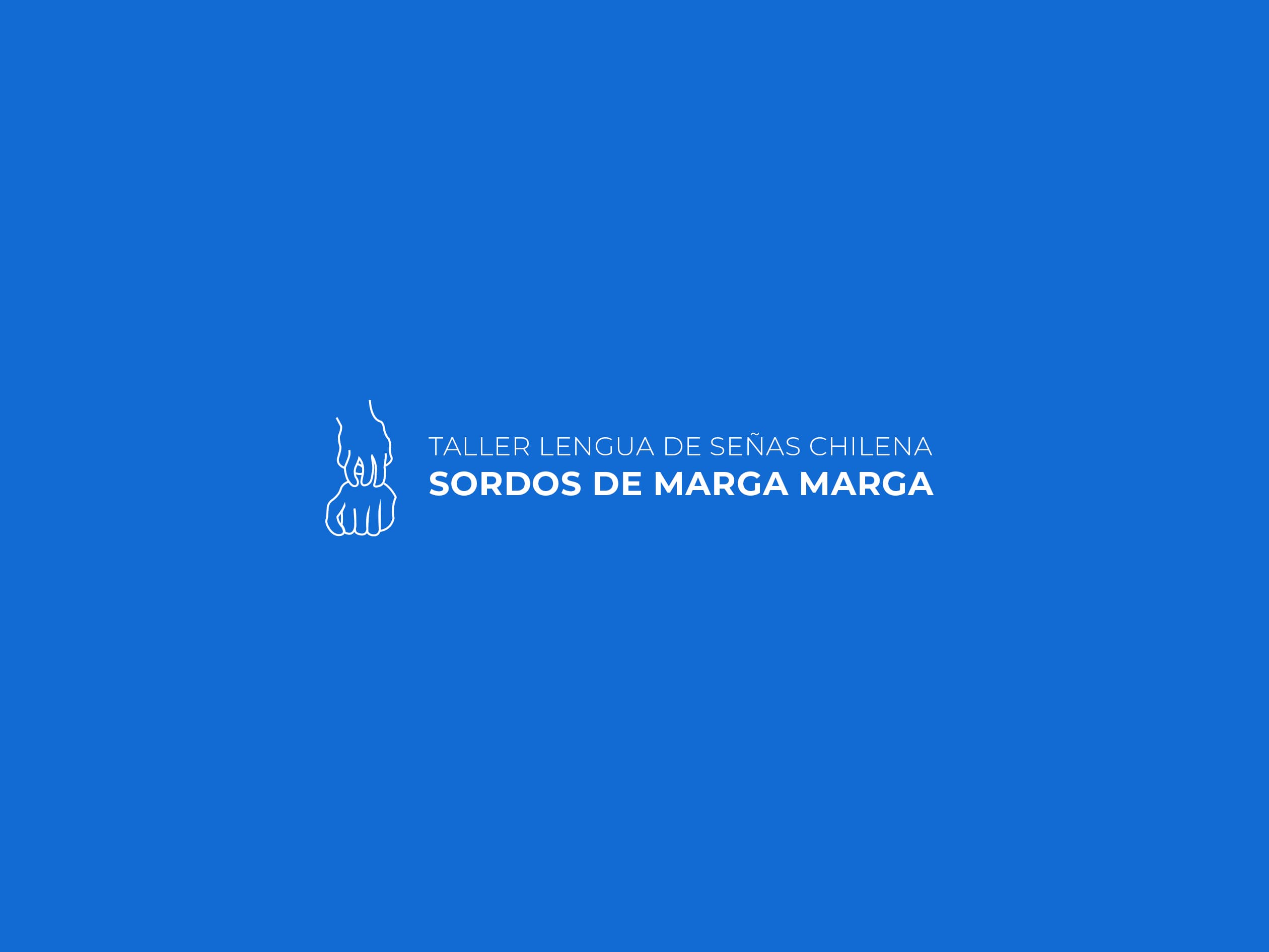 Taller Lengua de Señas — Diseño de marca
